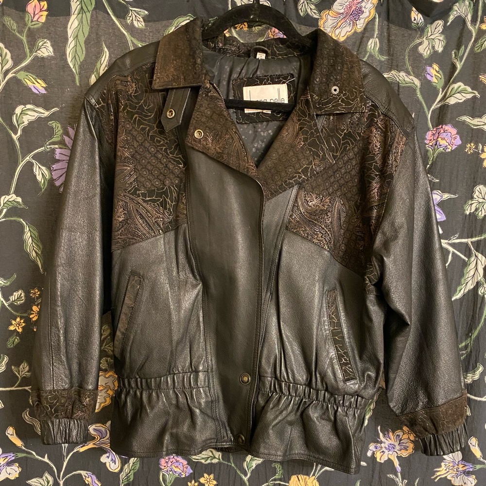 Donna Pelle - Vintage 80’s Leather Jacket